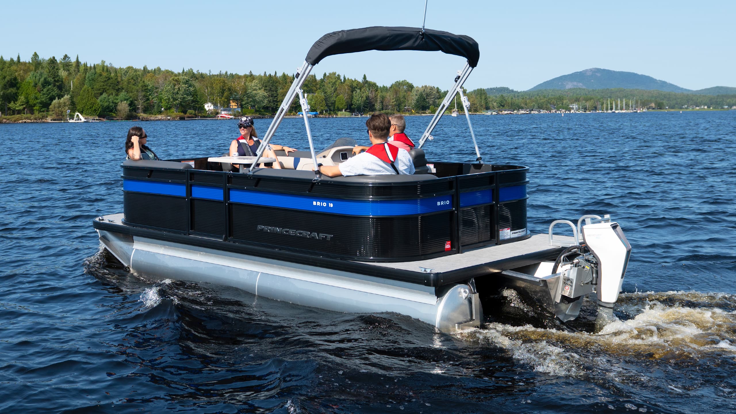 Brio 2.0 Electric by Princecraft - Electric pontoon